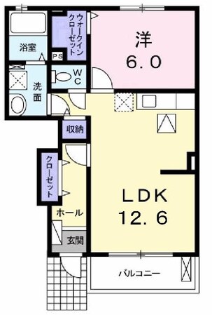 ランボ・イーリスの物件間取画像